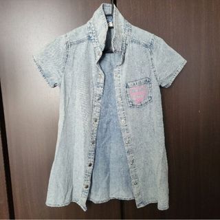 アナップキッズ(ANAP Kids)のANAPkids ケミカルデニムシャツ 120(Tシャツ/カットソー)