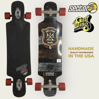 セクターナイン(SECTOR 9)のセクター 9 スプロケット オレンジ スケートボード コンプリート(スケートボード)