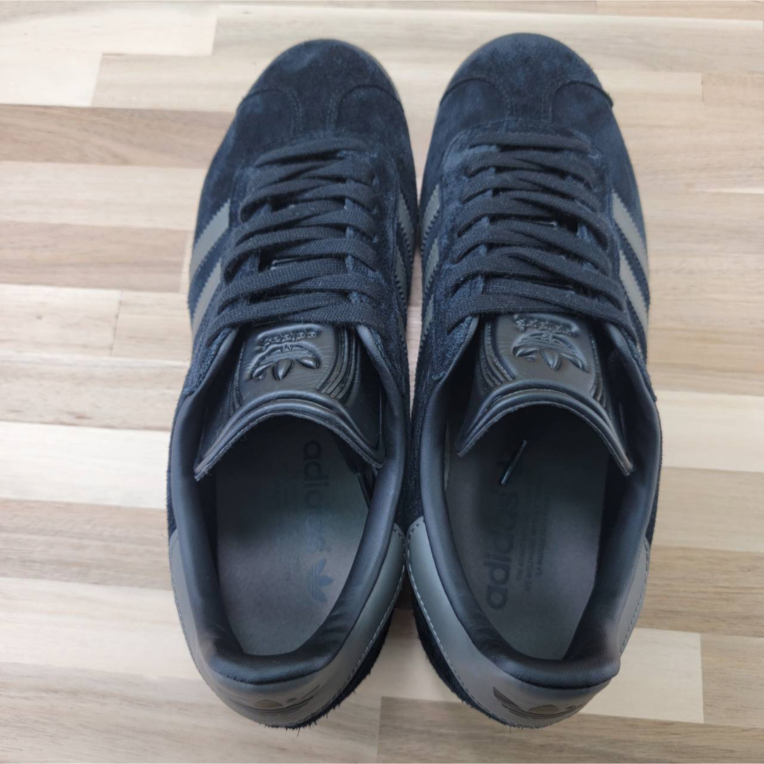 adidas - アディダス ガゼル ブラック/グレー/ゴールド 28.5cmの adidas - アディダス ガゼル ブラック/グレー/ゴールド 28.5cmの
