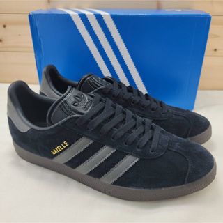 アディダス(adidas)のアディダス ガゼル ブラック/グレー/ゴールド 28.5cm(スニーカー)