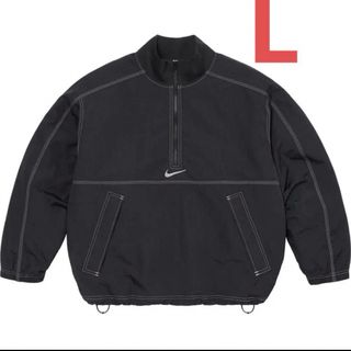 Supreme x Nike Ripstop Pullover Black" L