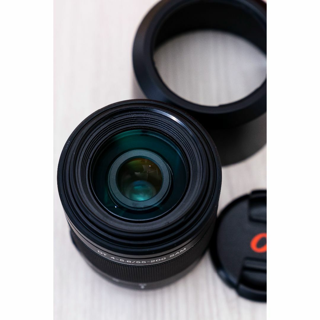 SONY(ソニー)のDT 18-55mm F3.5-5.6 + DT 55-200mm F4-5.6 スマホ/家電/カメラのカメラ(レンズ(ズーム))の商品写真