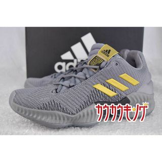 アディダス(adidas)の【未使用】アディダス PRO BOUNCE 2018 LOW プロ バウンス ロウ 22cm グレー/イエロー AH2683 ADIDAS バスケットボールシューズ(バスケットボール)