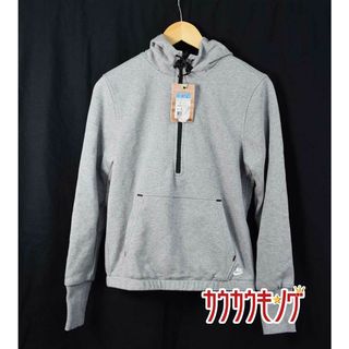 ナイキ(NIKE)の【未使用】ナイキ ハーフジップ スウェット パーカー M グレー 383702-063 レディース NIKE(その他)