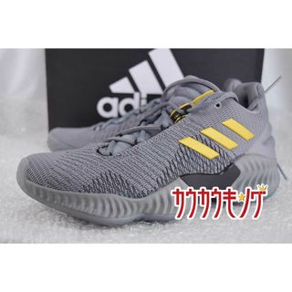 アディダス(adidas)の【未使用】アディダス PRO BOUNCE 2018 LOW プロ バウンス ロウ 24cm グレー/イエロー AH2683 ADIDAS バスケットボールシューズ(バスケットボール)