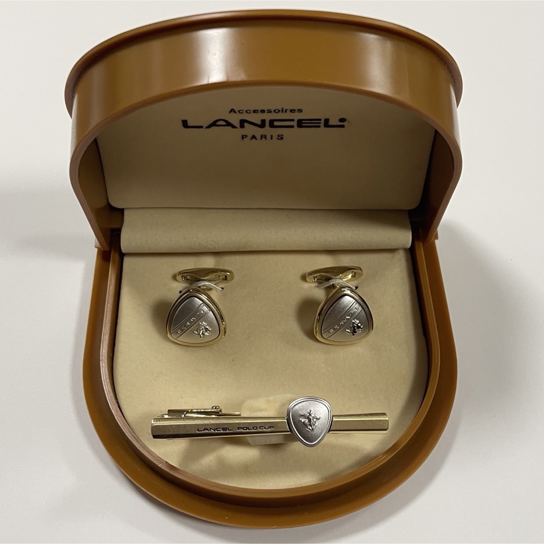 LANCEL(ランセル)のランセル LANCEL ネクタイピン カフスボタン セット メンズのファッション小物(ネクタイピン)の商品写真