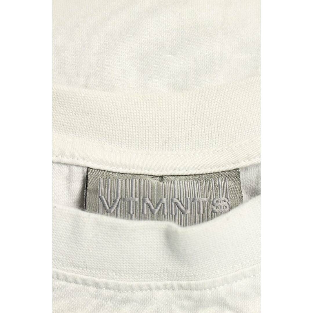 VETEMENTS(ヴェトモン)のヴェトモン  VTMNTS VL12TR460W バーコードプリントTシャツ メンズ L メンズのトップス(Tシャツ/カットソー(半袖/袖なし))の商品写真