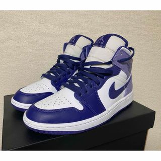 NIKE AIRJORDAN1 MID SKY J PURPLE