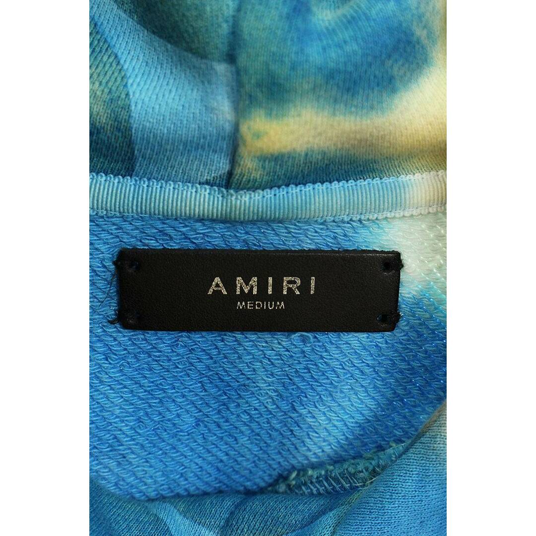 AMIRI(アミリ)のアミリ タイダイハート総柄プルオーバーパーカー メンズ M メンズのトップス(パーカー)の商品写真