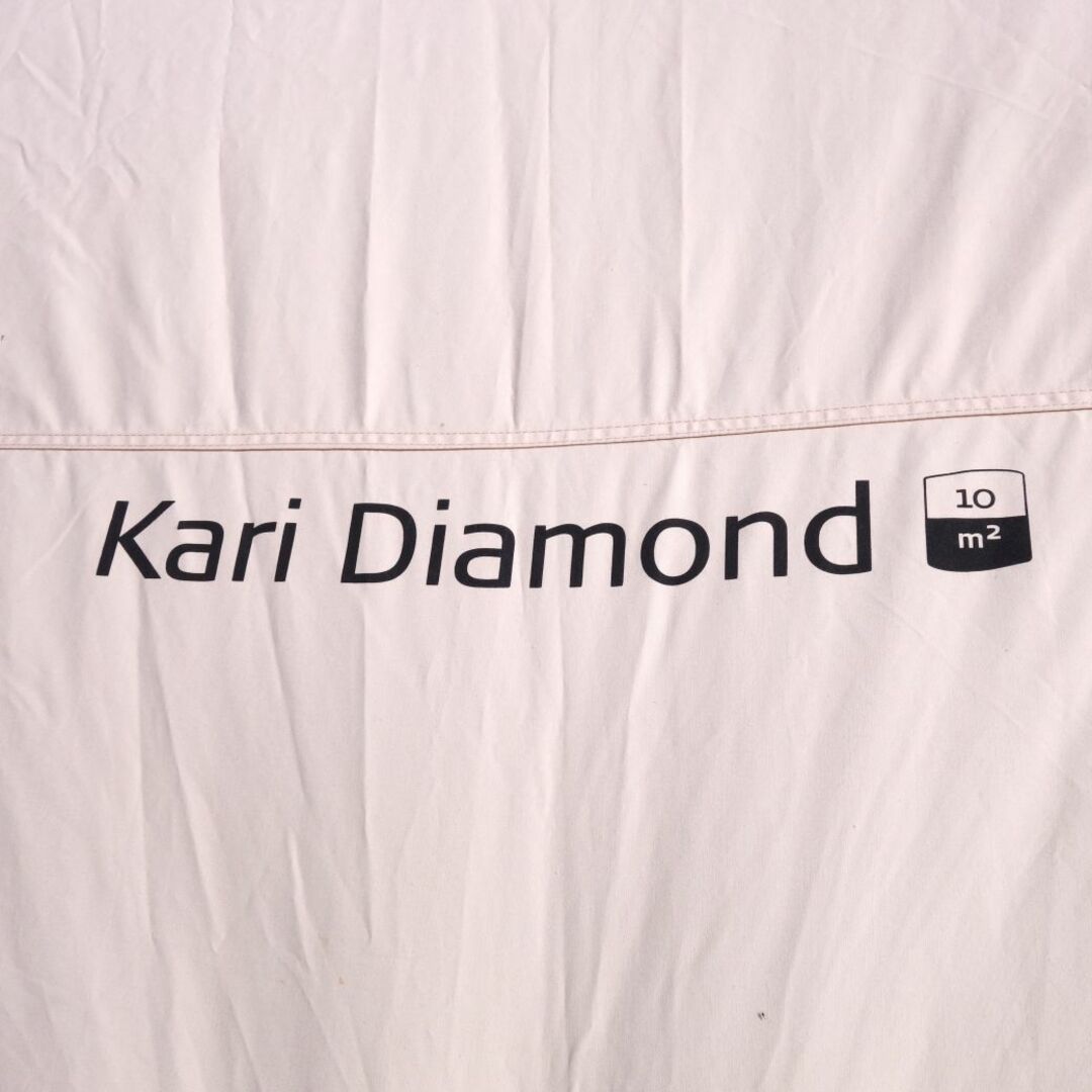 極美品 ノルディスク Nordisk Kari Diamond 10 Tarp カーリ ダイヤモンド 10 タープ ポール セット 日除け キャンプ アウトドア スポーツ/アウトドアのアウトドア(テント/タープ)の商品写真