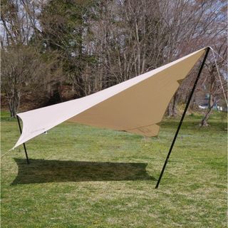 極美品 ノルディスク Nordisk Kari Diamond 10 Tarp カーリ ダイヤモンド 10 タープ ポール セット 日除け キャンプ アウトドア(テント/タープ)