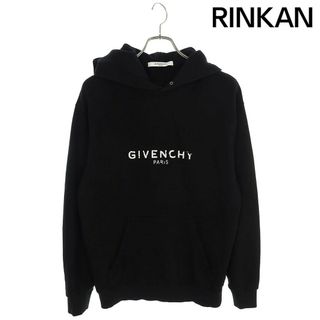 ジバンシィ(GIVENCHY)のジバンシィ  18AW  BM70BS306C ロゴプルオーバーパーカー メンズ S(パーカー)