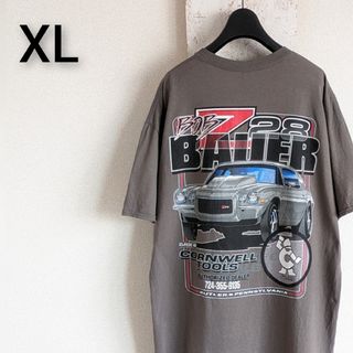 ギルタン(GILDAN)のGILDAN Tシャツ　グレー　コーンウェル　自動車　航空　XL(Tシャツ/カットソー(半袖/袖なし))