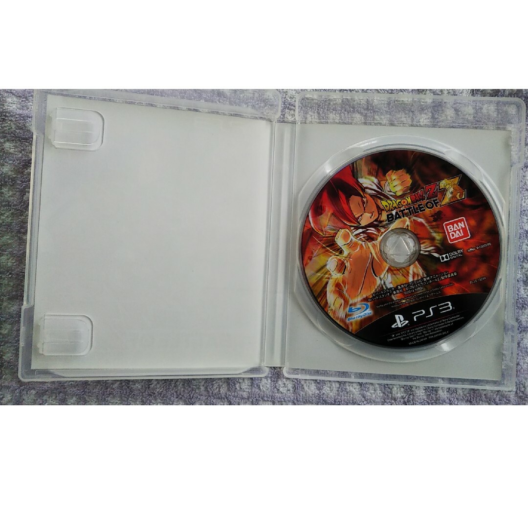 PlayStation3(プレイステーション3)のps3  ドラゴンボールZ BATTLE OF Z バトルオブz 送料込み エンタメ/ホビーのゲームソフト/ゲーム機本体(家庭用ゲームソフト)の商品写真