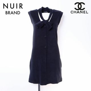 シャネル(CHANEL)のシャネル CHANEL Size:38 パイル リボン ワンピース(その他)