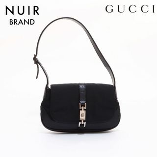 グッチ(Gucci)のグッチ GUCCI キャンバスxレザー ハンドバッグ(ハンドバッグ)