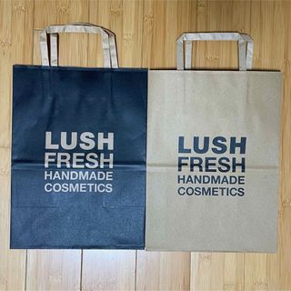 ラッシュ(LUSH)の⭐️新品⭐️ラッシュショップ袋2枚(ショップ袋)