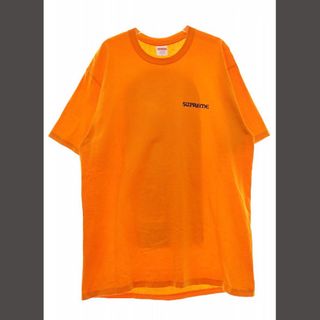 シュプリーム(Supreme)のシュプリーム SUPREME 23AW WORSHIP TEE ORANGE L(Tシャツ/カットソー(七分/長袖))