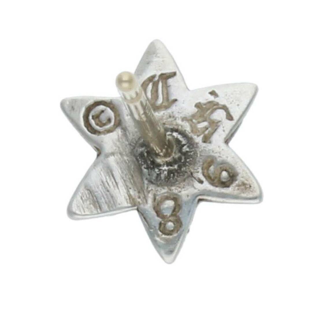 Chrome Hearts(クロムハーツ)のクロムハーツ  CO STAR/スタースタッド シルバーピアス メンズ ハンドメイドのアクセサリー(ピアス)の商品写真