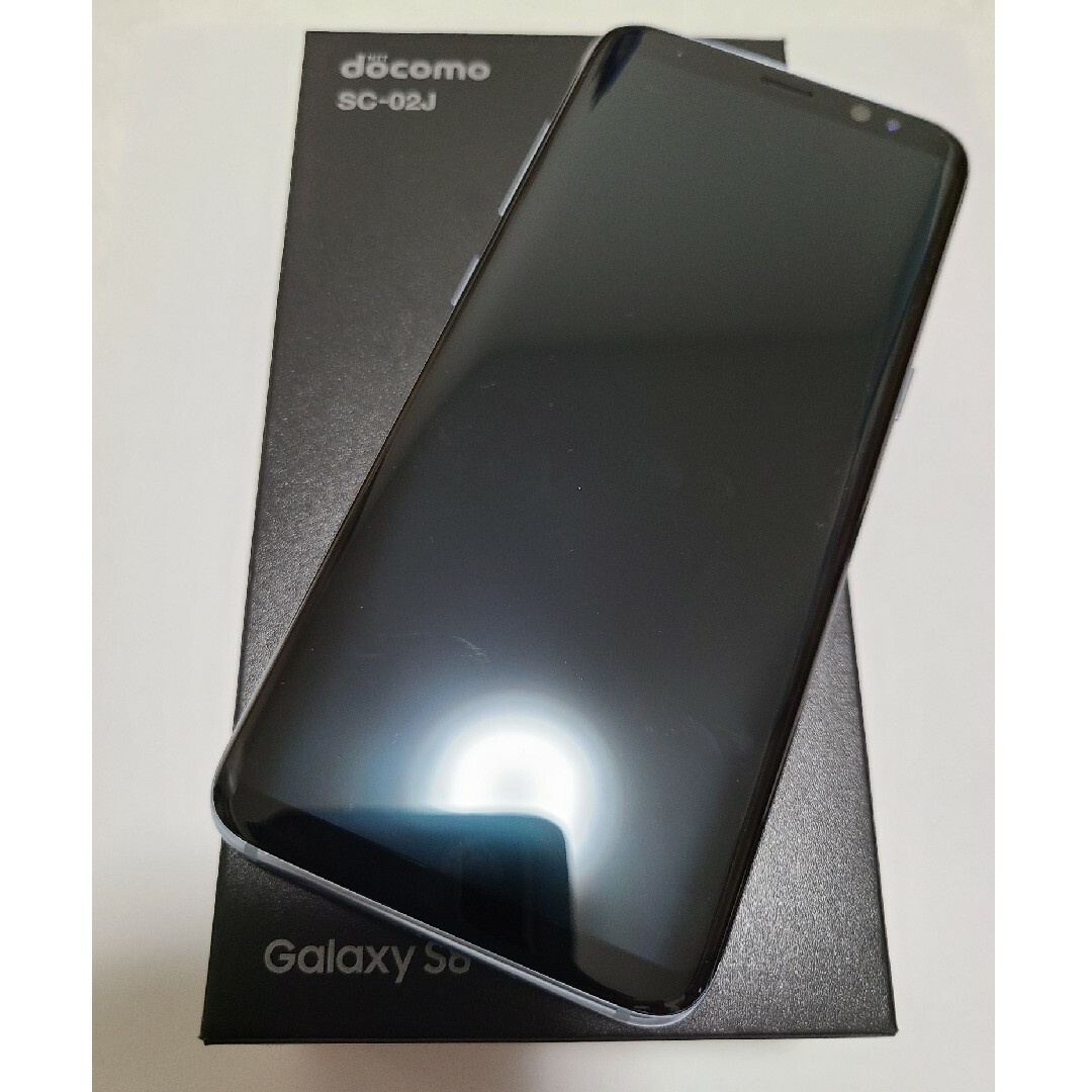 Galaxy(ギャラクシー)の美品　ドコモgalaxy s8　SC-02J箱付き スマホ/家電/カメラのスマートフォン/携帯電話(スマートフォン本体)の商品写真