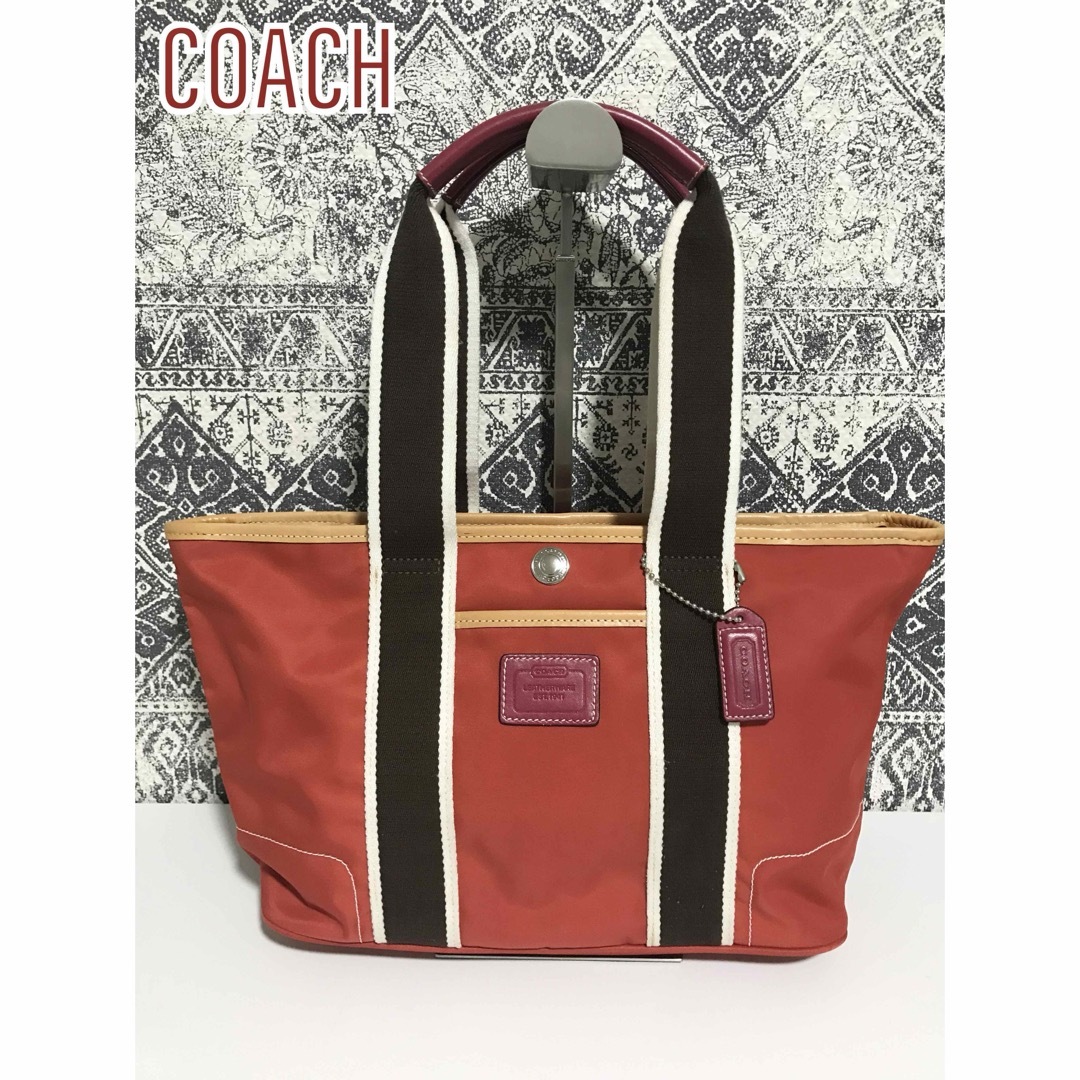 COACH(コーチ)の【美品】COACH コーチ 6261 ハンプトンズ ウィークエンド トートバッグ レディースのバッグ(トートバッグ)の商品写真