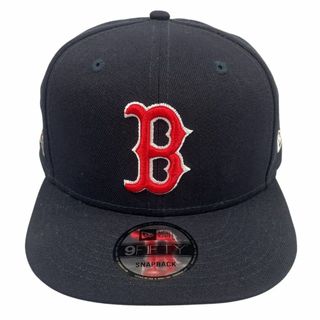 ニューエラー(NEW ERA)のNEW ERA ニューエラ BOSTON RED SOX ボストン レッド ソックス SNAP BACK キャップ ネイビー 正規品 / B5205(キャップ)