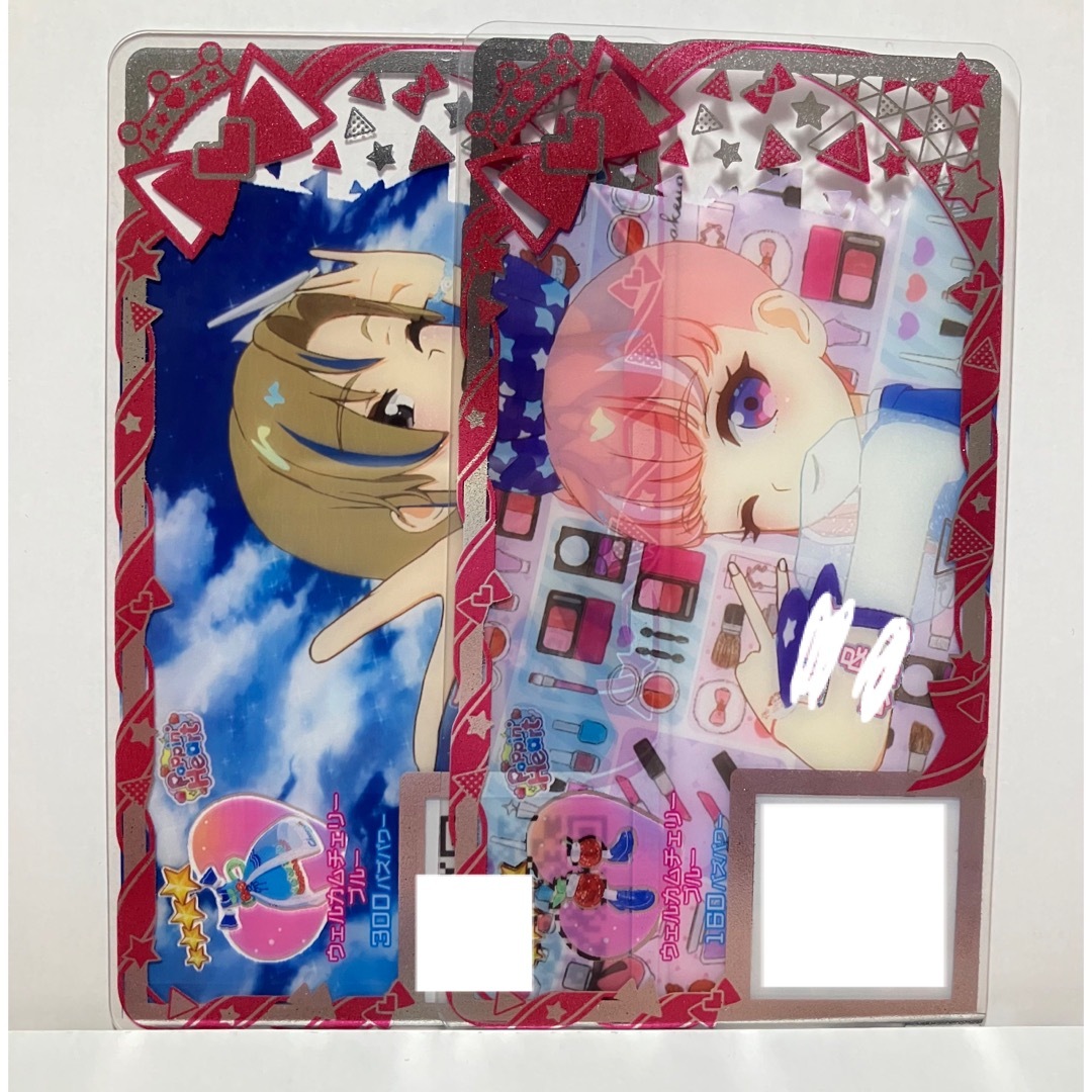 T-ARTS(タカラトミーアーツ)のアイプリバース ウェルカムチェリーブルーワンピ、シューズ 星4 エンタメ/ホビーのトレーディングカード(シングルカード)の商品写真