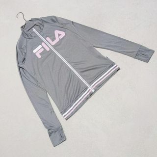 フィラ(FILA)の【FILA】フィラ（M）長袖ジャージ ロゴ入り スポーツウェア サムホール(その他)