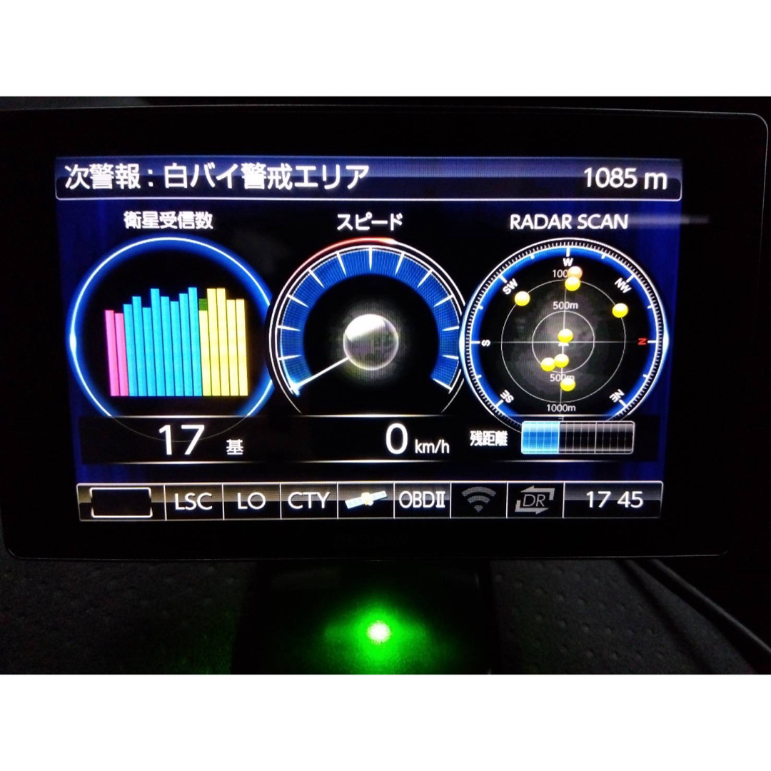 コムテックレーダー探知機 ZERO 806V OBD2-R3 自動車/バイクの自動車(レーダー探知機)の商品写真