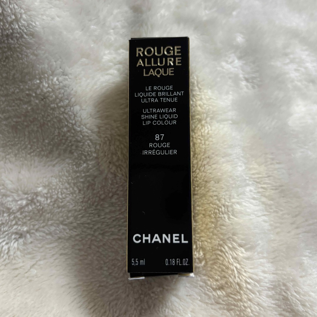 CHANEL(シャネル)のLE ROUGE LIQUIDE BRILLANT ULTRA TENUE 87 コスメ/美容のベースメイク/化粧品(口紅)の商品写真