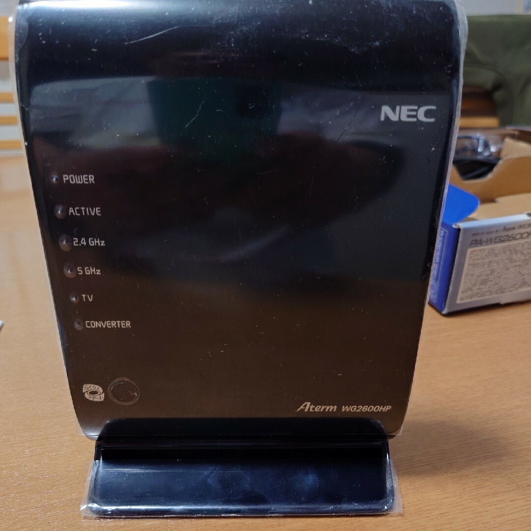 NEC(エヌイーシー)のNEC Aterm WG2600HP スマホ/家電/カメラのPC/タブレット(PC周辺機器)の商品写真