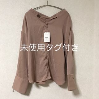 グレイル(GRL)の未使用タグ付き　GRL グレイル　レディース　Mサイズ(カットソー(長袖/七分))