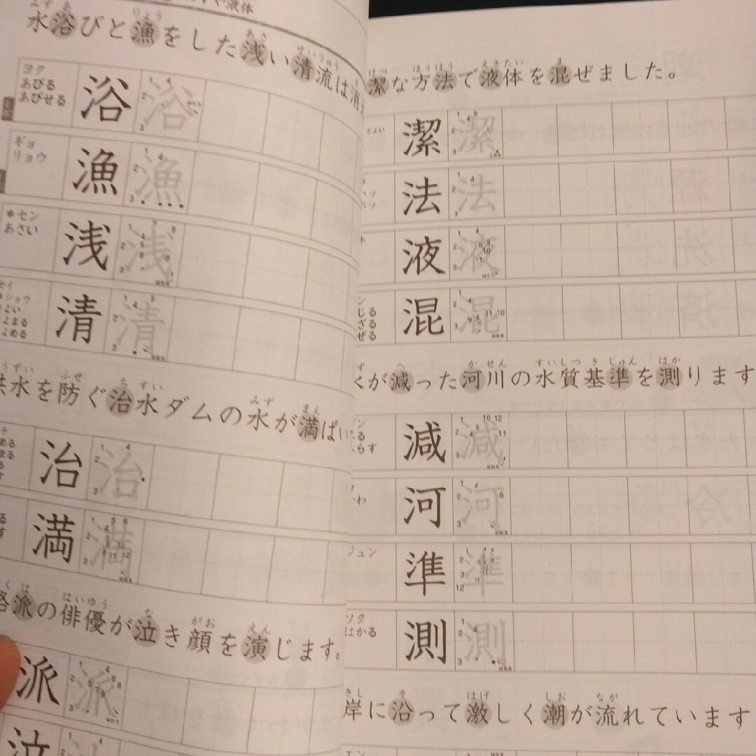 小学館(ショウガクカン)の部首で覚える漢字プリント キッズ/ベビー/マタニティのおもちゃ(知育玩具)の商品写真