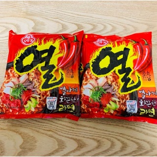 【韓国】オットギ ヨル（熱）ラーメン 2袋 インスタントラーメン