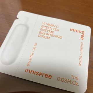 イニスフリー(Innisfree)のイニスフリー ビタCグリーンティーエンザイム ブライト セラム サンプル 1ml(美容液)