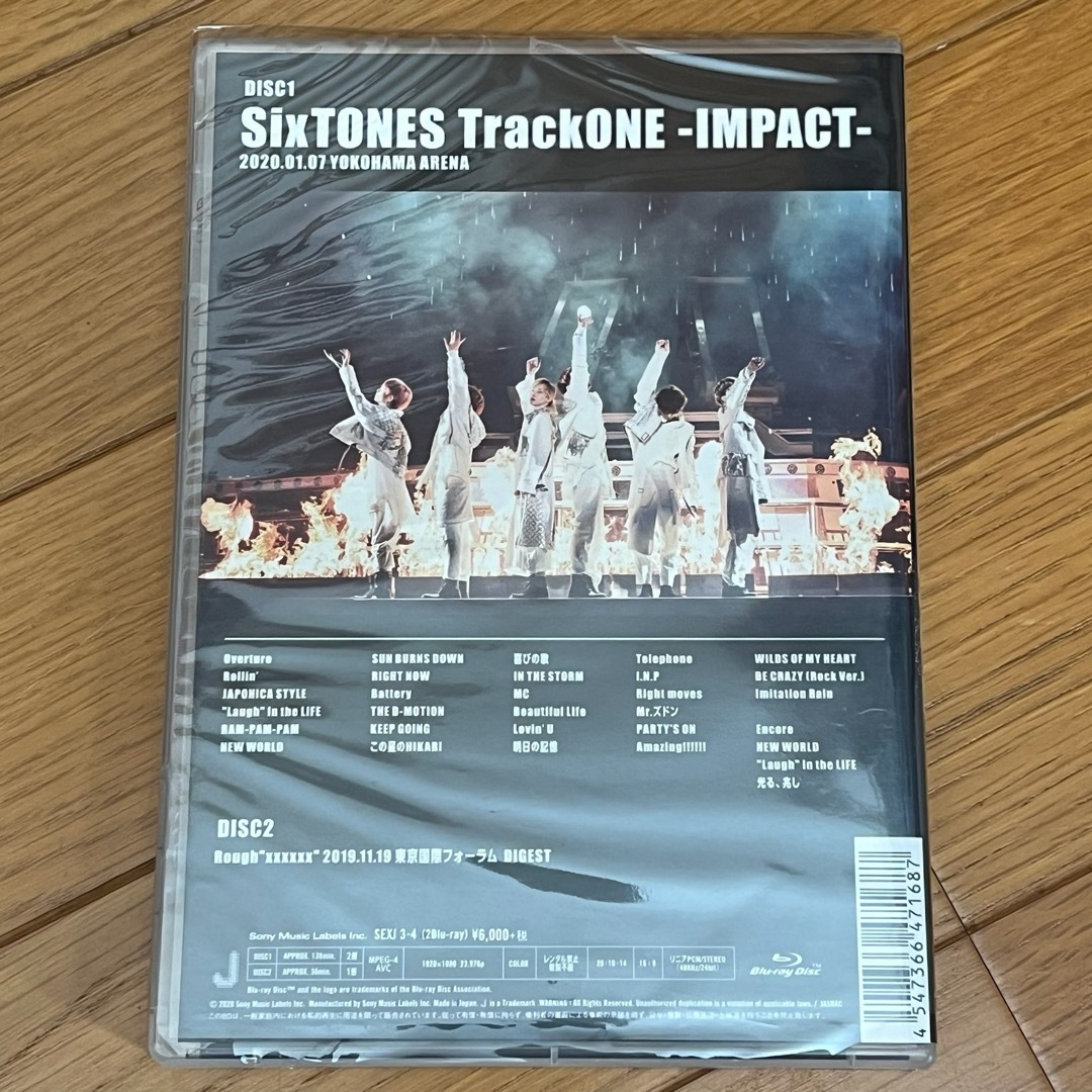 TrackONE -IMPACT- (通常盤 Blu-ray)【Blu-ray】 エンタメ/ホビーのDVD/ブルーレイ(ミュージック)の商品写真