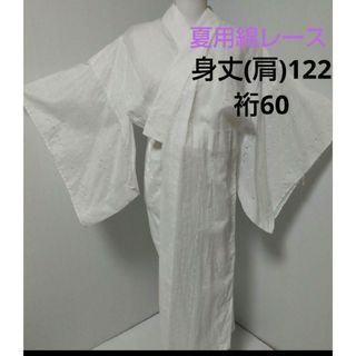 756　夏用綿レース長襦袢(着物)