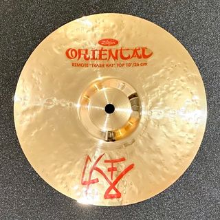 ジルジャン(Zildjian)のZildjian REMOTE TRASH HAT 10インチ 重ね シンバル(シンバル)