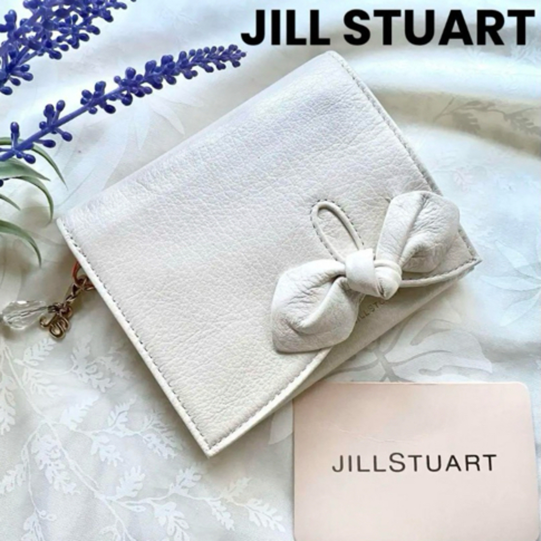 JILLSTUART - 【新品】ジルスチュアート リボン二つ折り財布 BOX小銭入