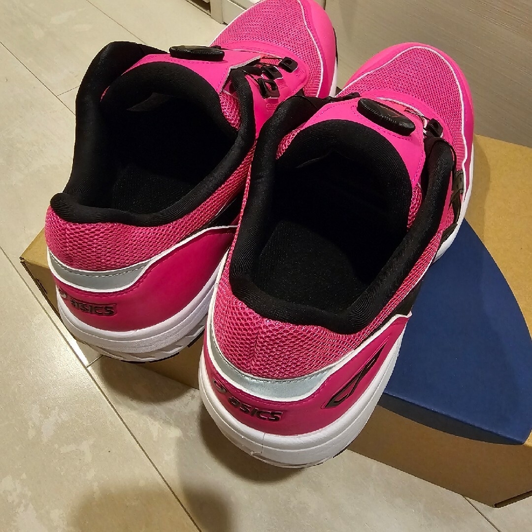 asics - アシックス 安全靴 スニーカー ピンク 限定品 新品未 asics - アシックス 安全靴 スニーカー ピンク 限定品 新品未