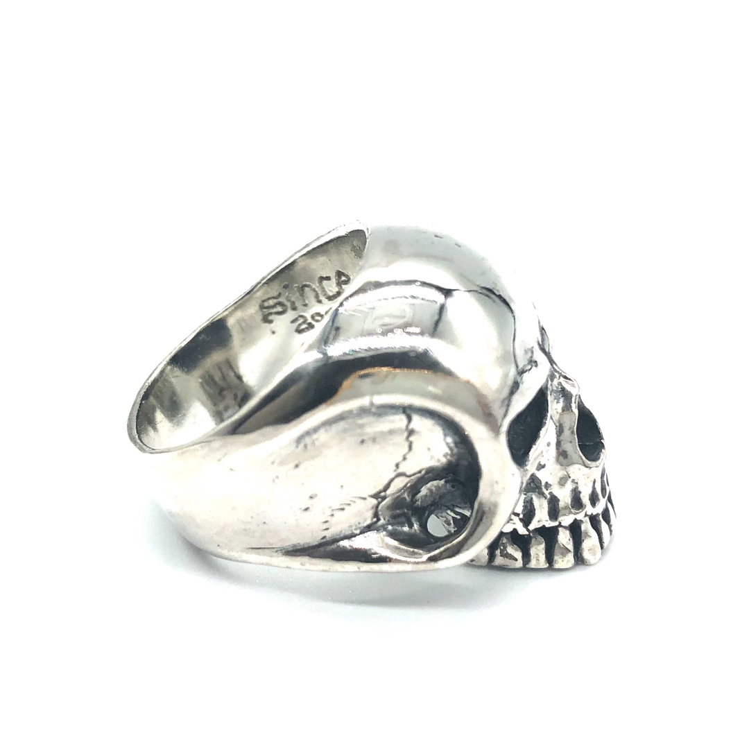 ALKALOID SILVER DESIGNS シルバーリング 髑髏 スカル ALKALOID SILVER DESIGNS シルバーリング 髑髏 スカル