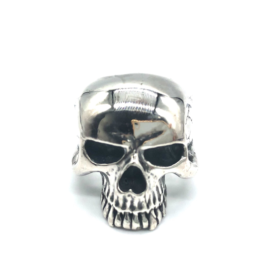 ALKALOID SILVER DESIGNS シルバーリング 髑髏 スカル ALKALOID SILVER DESIGNS シルバーリング 髑髏 スカル