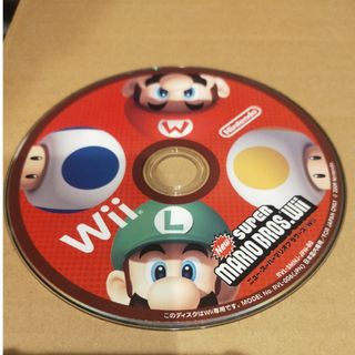 ニンテンドウ(任天堂)のNewスーパーマリオブラザーズWii 箱説無し(家庭用ゲームソフト)