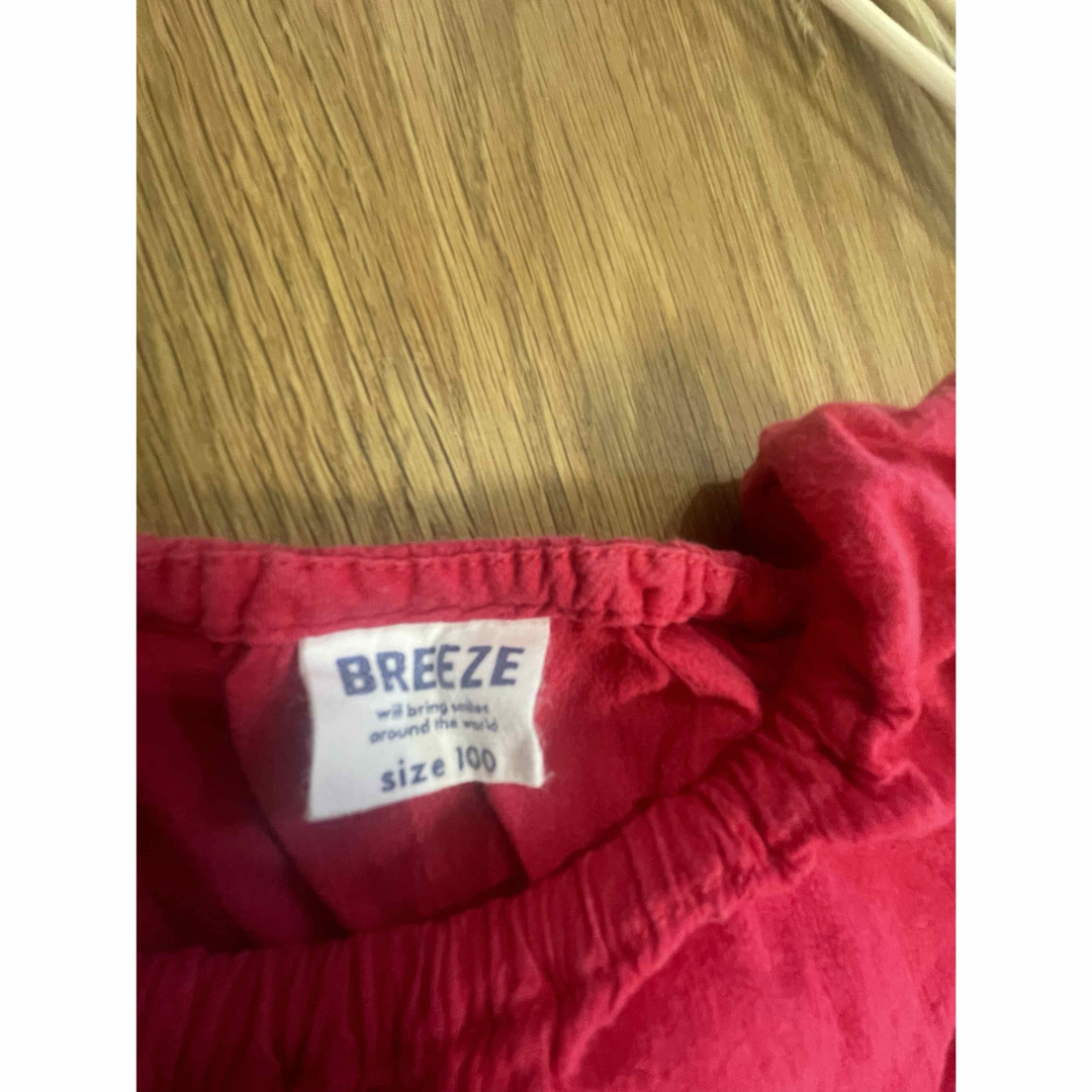 BREEZE(ブリーズ)のBREEZE ワンピース　100 キッズ/ベビー/マタニティのキッズ服女の子用(90cm~)(ワンピース)の商品写真