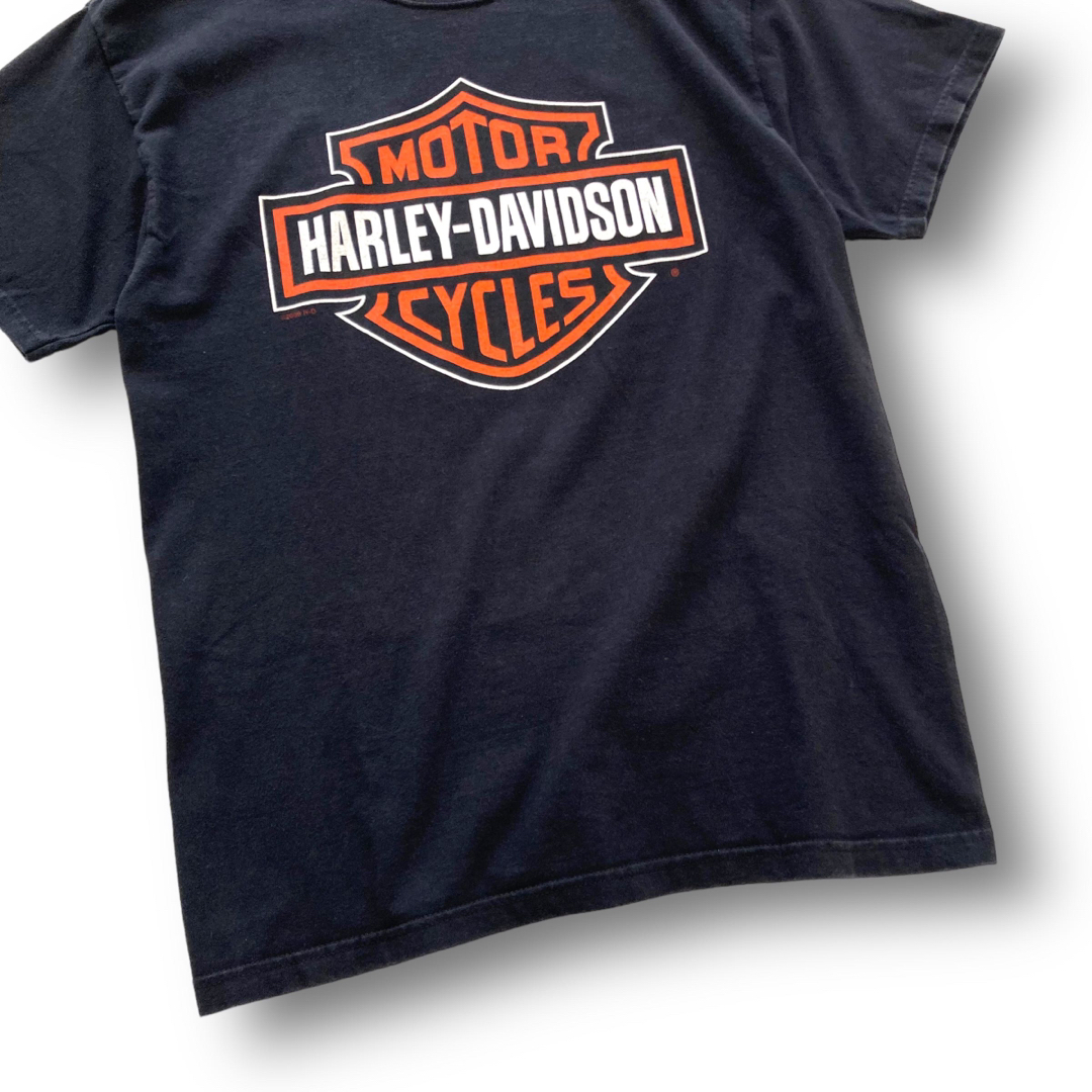 Harley Davidson(ハーレーダビッドソン)の【HARLEY-DAVIDSON】イーグルデカロゴプリント Tシャツ USA製 メンズのトップス(Tシャツ/カットソー(半袖/袖なし))の商品写真