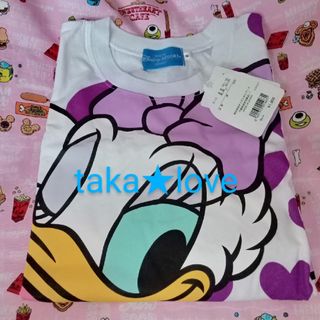 ディズニー(Disney)のﾌﾟﾛﾌ&商品説明必読◆TDR購入◆ﾃﾞｲｼﾞｰ×ﾊｰﾄ♪半袖Tｼｬﾂ♪S(その他)