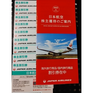 日本航空(JAL) 株主優待券9枚＋冊子1冊(その他)