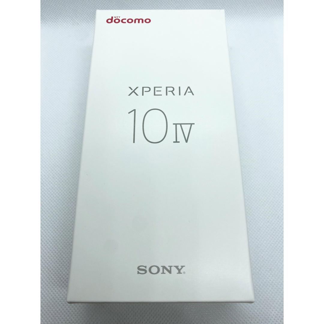 SONY(ソニー)の【未使用品】Xperia 10 Ⅳ docomo SIMフリー スマホ/家電/カメラのスマートフォン/携帯電話(スマートフォン本体)の商品写真