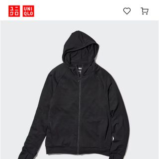 UNIQLO - エアリズムUVカットメッシュパーカー　L UNIQLOエアリズム