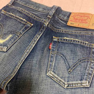 リーバイス(Levi's)のLEVI'S 501ウィメンズW27 ヴィンテージ 縦落ち(デニム/ジーンズ)